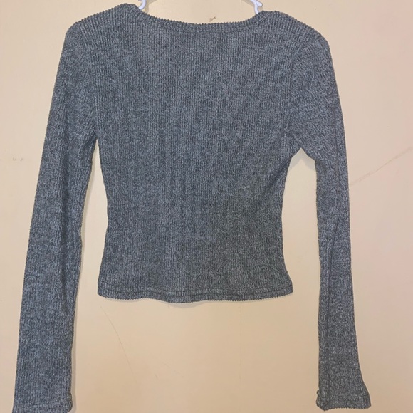 Rue 21 gray shirt from their cozy collection - Picture 3 of 3